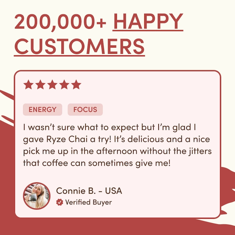 RYZE Mushroom Chai Starter Bag - Image 6