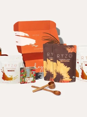 RYZE Lovers Gift Set (2 Coffees + 2 Creamers)