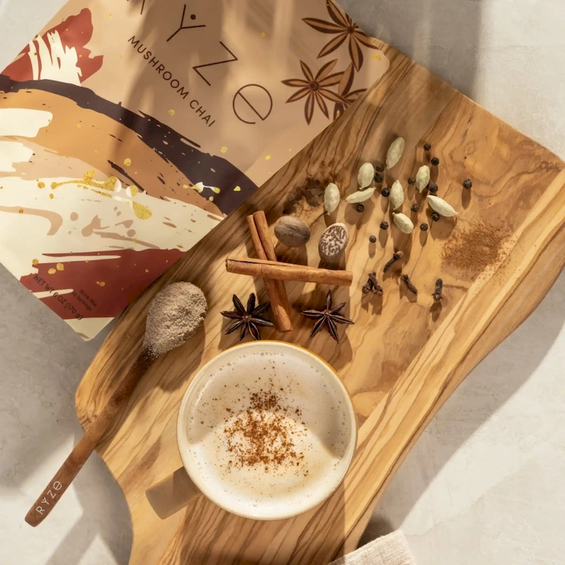 Mushroom Chai (1 Pack - 20 Servings) - Image 2