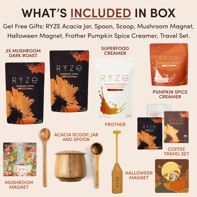 RYZE Ritual Set Dark Roast (90 Day Plan) - Image 3